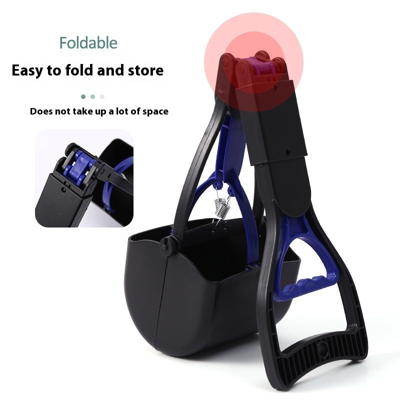Folding Pet Pooper Scooper Medium Household Outdoor Dog Toilet